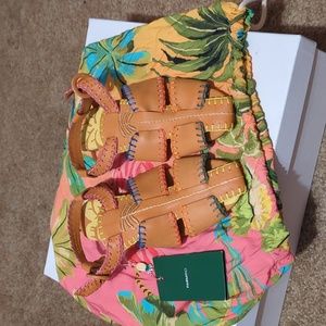 FARM Rio  sandals and dust bag